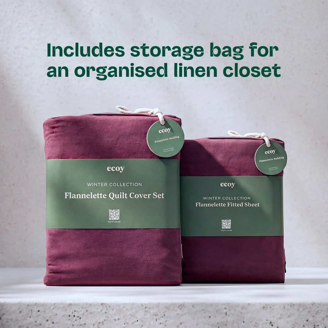 Flannelette Quilt Cover Set - Image 6