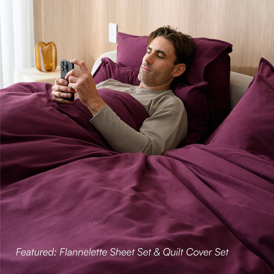 Flannelette Quilt Cover Set - Image 7